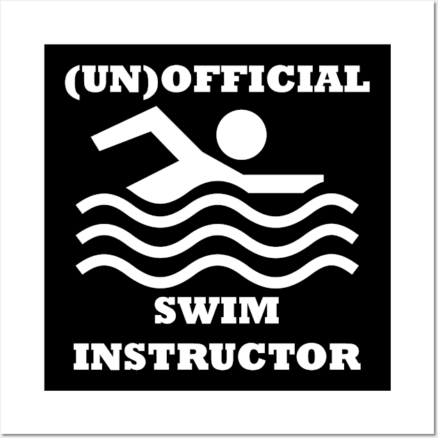 (Un)Official Swim Instructor Wall Art by Maries Papier Bleu